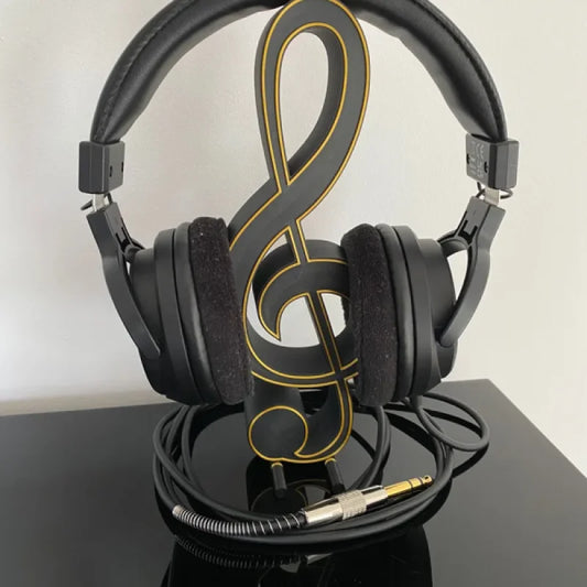 Headphone stand cleff - Violinschlüssel