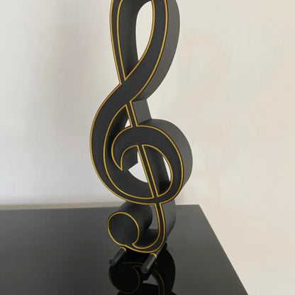 Headphone stand cleff - Violinschlüssel