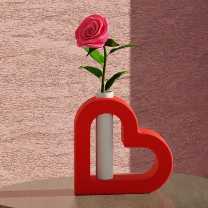Heart Vase - Flower Vase (Decoration)