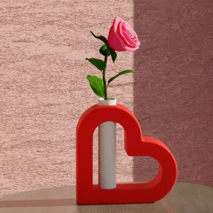 Heart Vase - Flower Vase (Decoration)