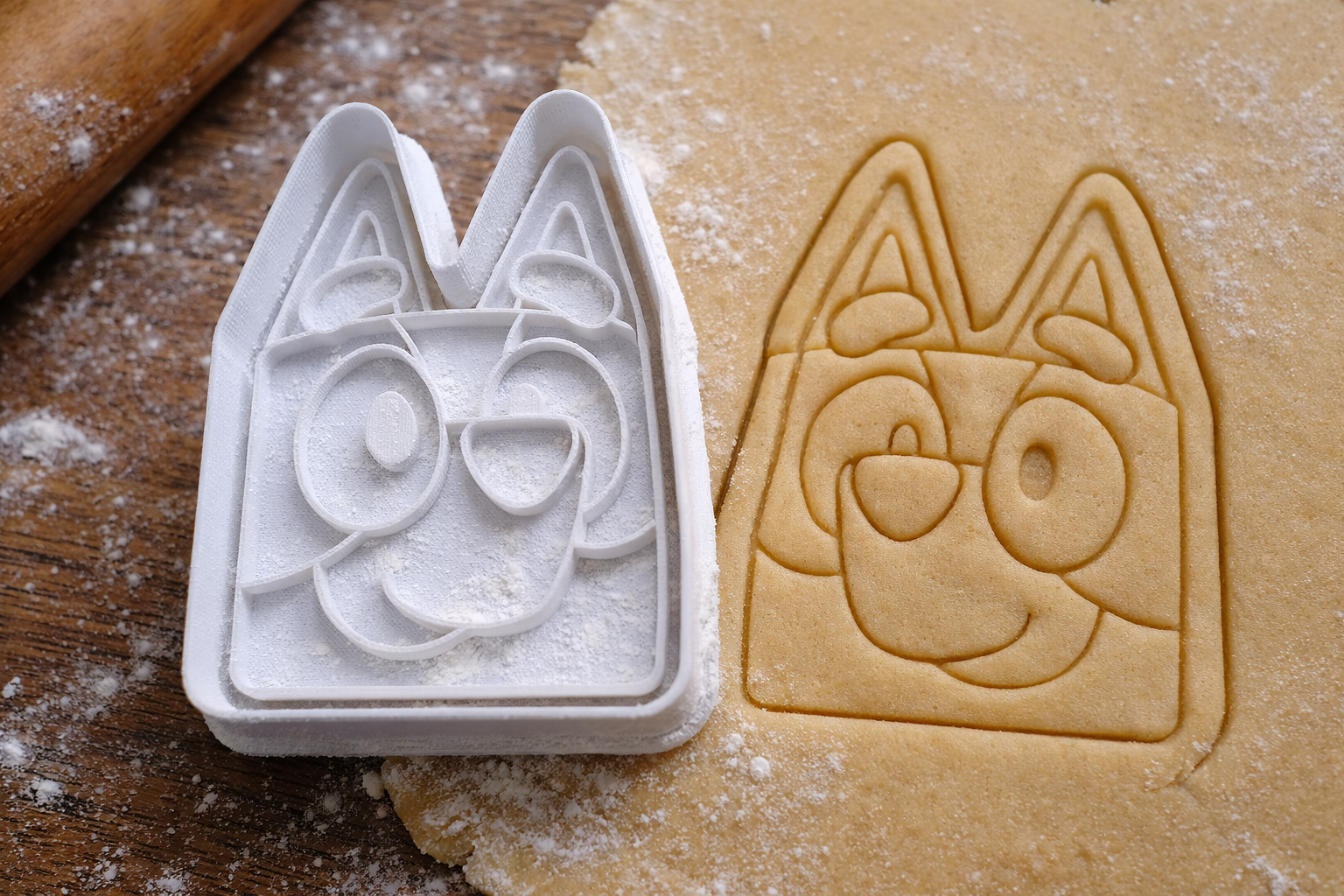 Emporte-pièce Bluey - Découpoir à Biscuits Chien Dessin Animé