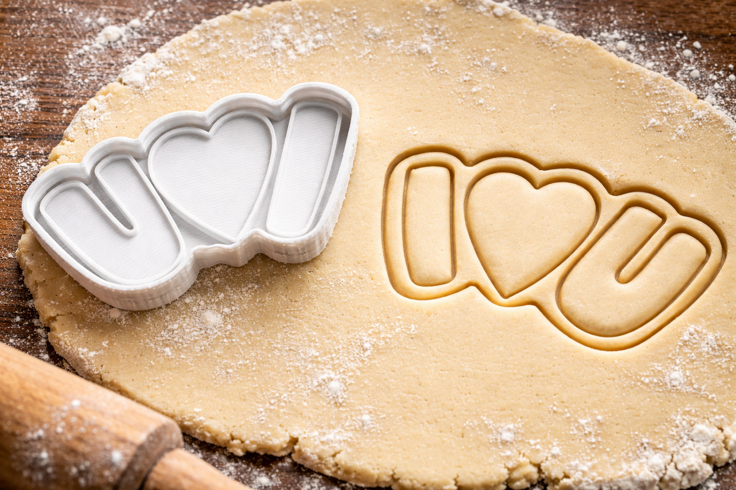 Emporte-pièce I Love You - Découpoir Pâtisserie Saint-Valentin