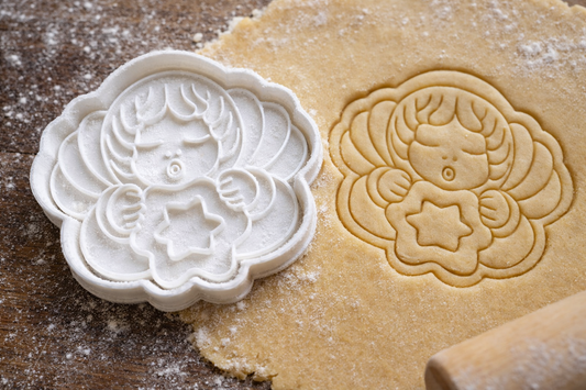 Emporte-pièce Ange Bébé avec Étoile - Découpoir Pâtisserie