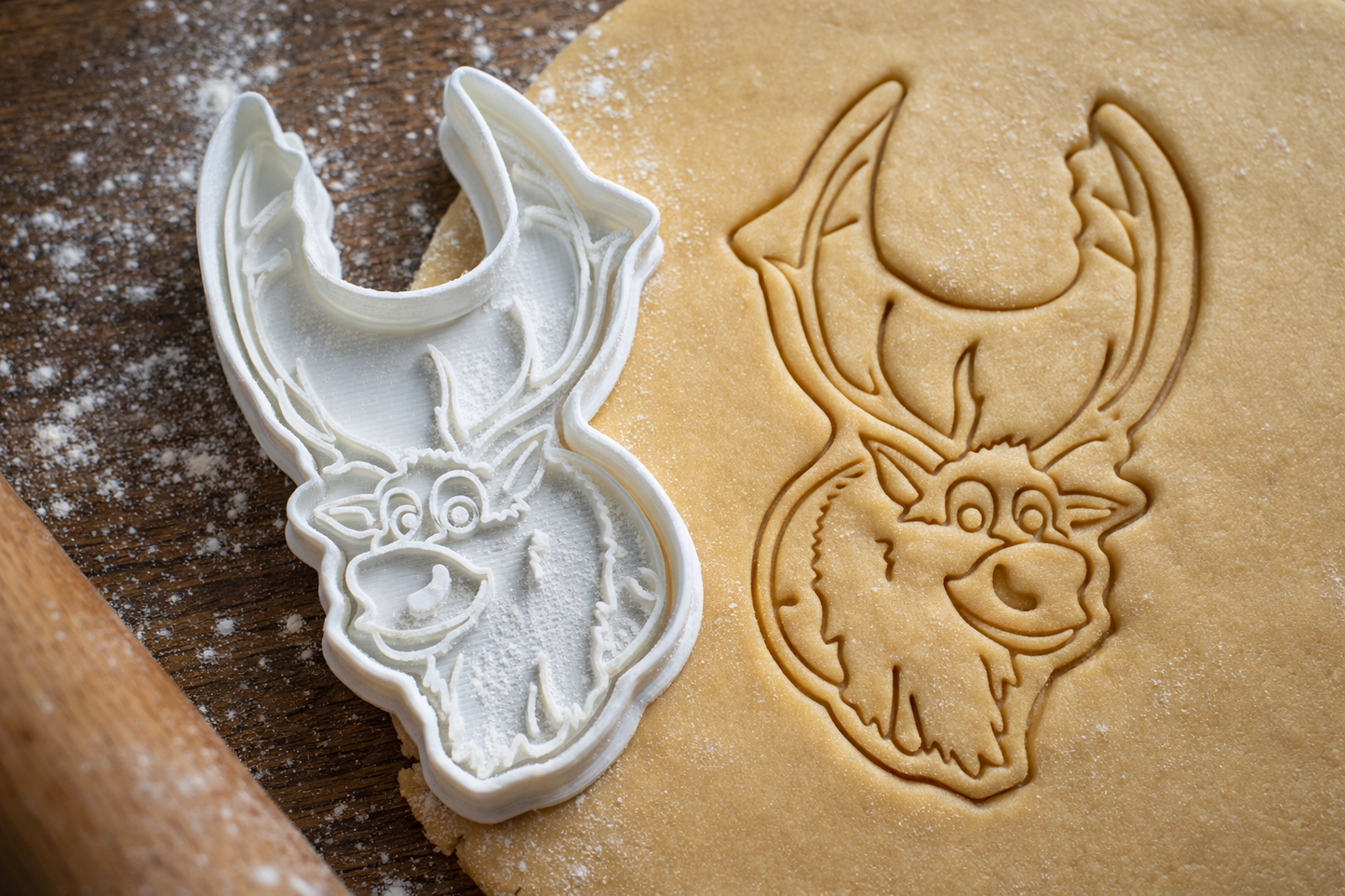 Emporte-pièce Renne Sven Frozen - Découpoir Biscuit Noël