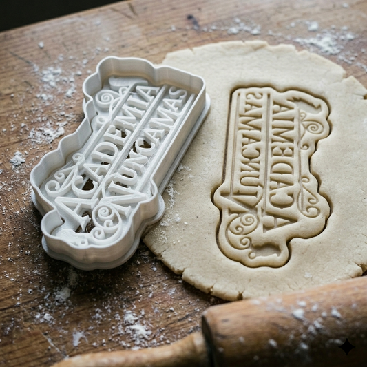 Emporte-pièce Academia Nunca Mas – Découpoir à Biscuits Artisanal