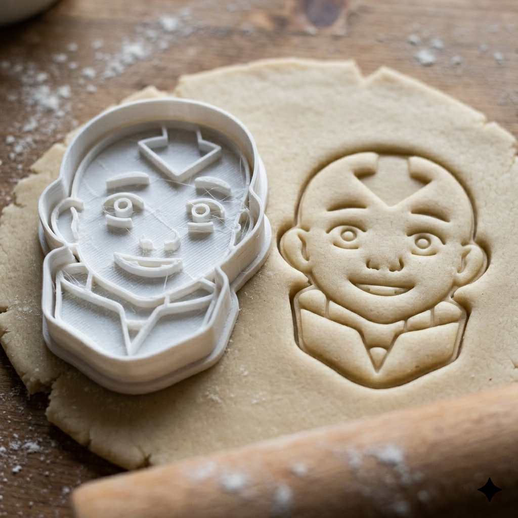 Emporte-pièce Aang Avatar - Emporte-pièce Biscuit Manga