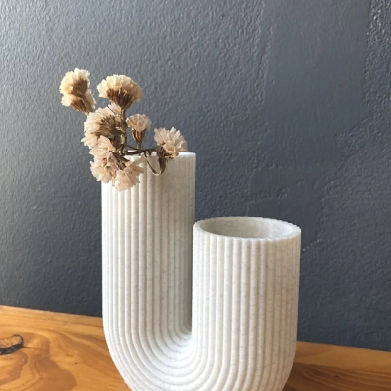 Vase minimaliste en impression 3D - Poly Prestige