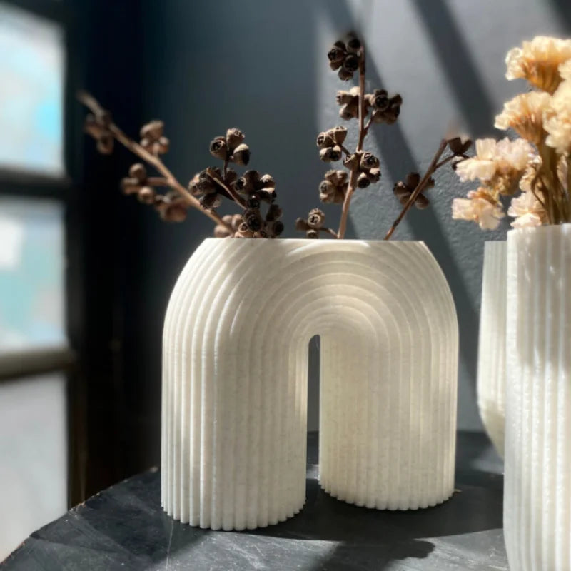 Vase minimaliste en impression 3D - Poly Prestige