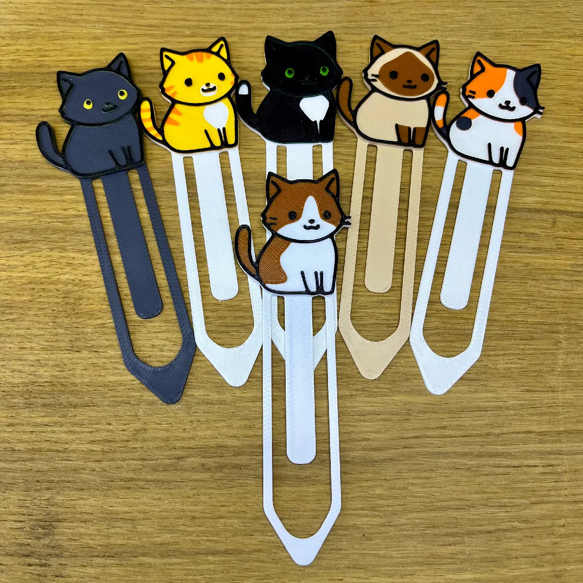 Cute Brown Cat Bookmark