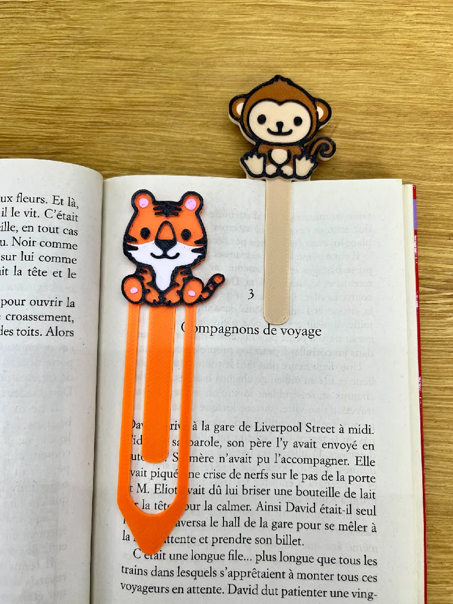 Cute Tiger Bookmark