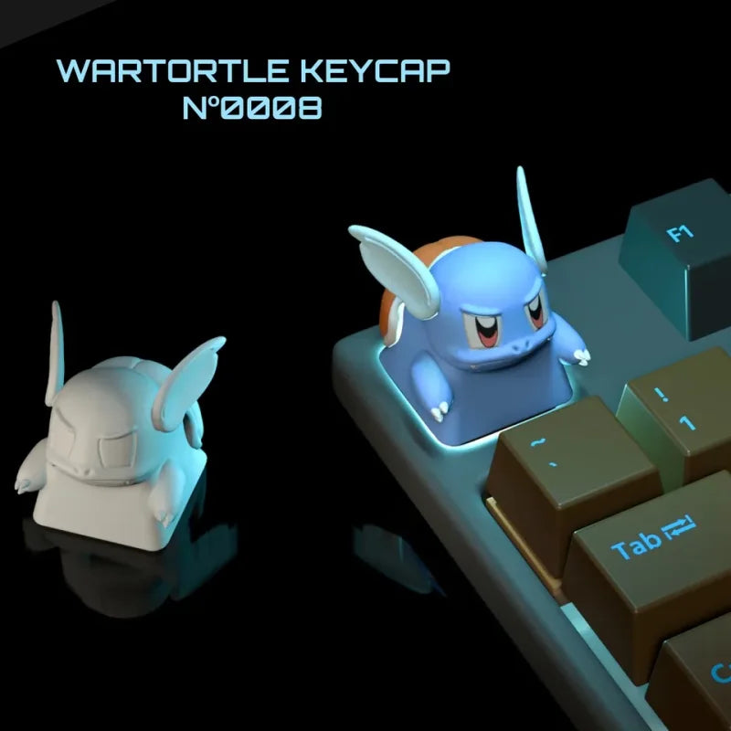 Keycap Tortank - Accessoire Clavier Unique | PolyPrestige3D