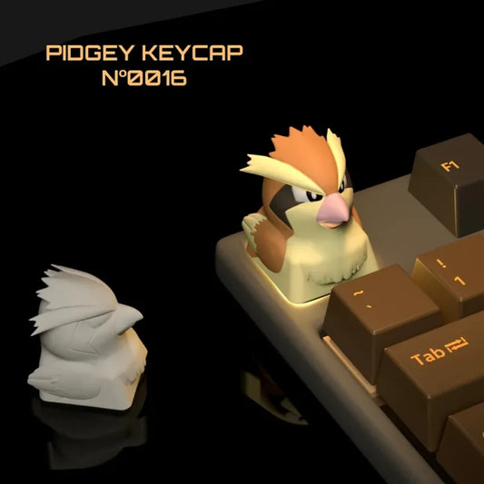 Keycap Pidgey Unique en 3D pour Claviers - PolyPrestige