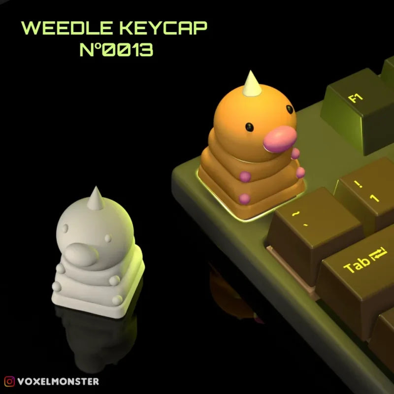 Weedle Keycap Personnalisé