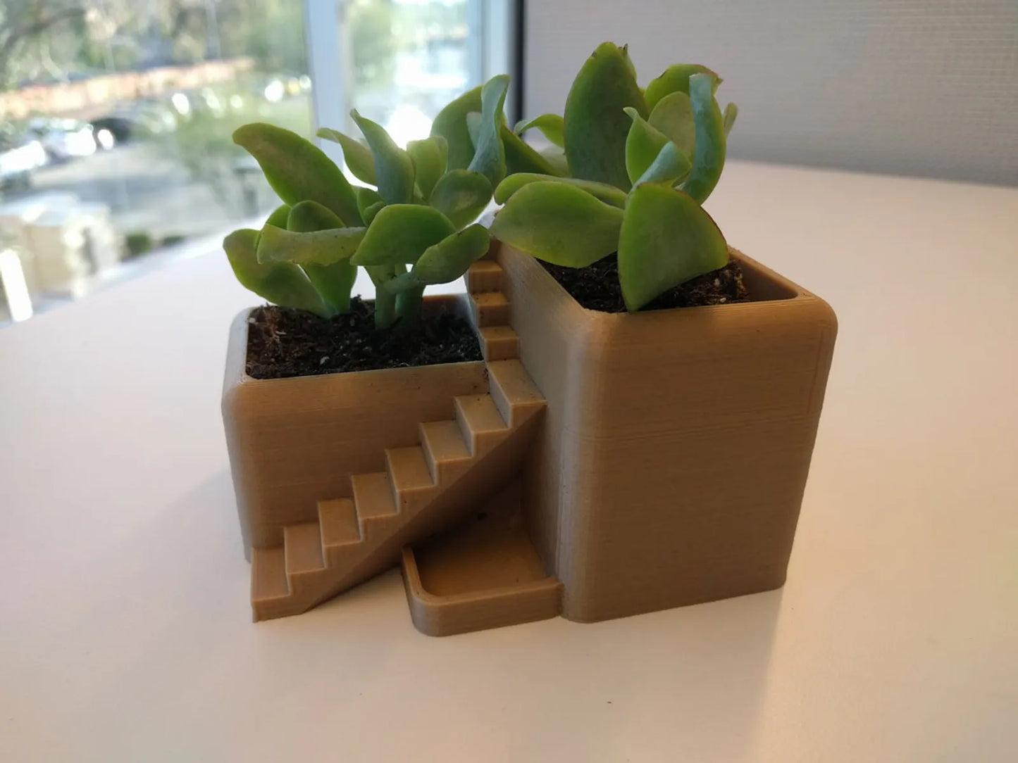 Pot de plante de bureau Villa