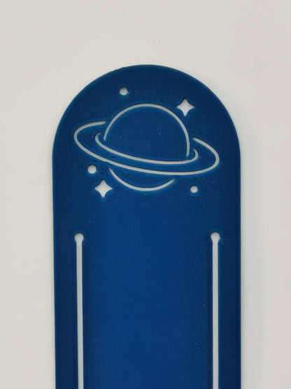 Marque-page planète Saturne en forme de planète