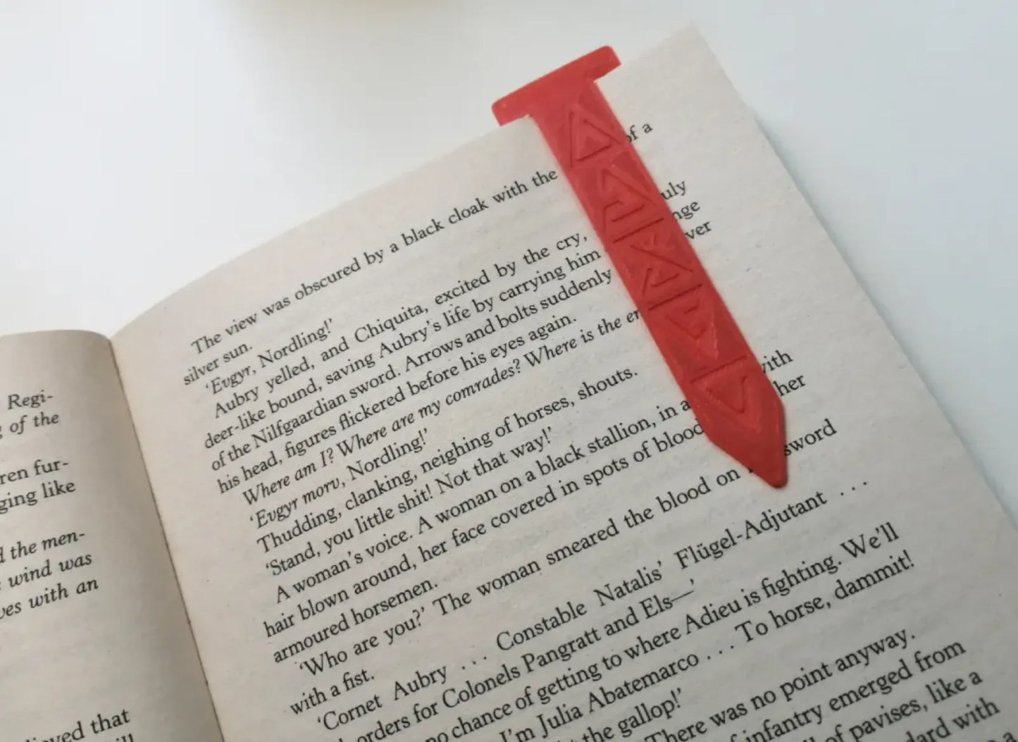 Marque-page des signes de Witcher