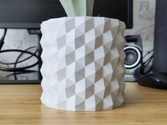 Pot de plante hexagonal et jardinière - Design mode vase