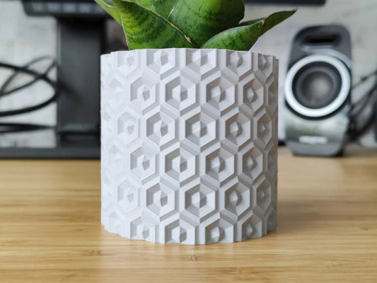 Pot de plante brillant - Jardinière design mode vase élégante