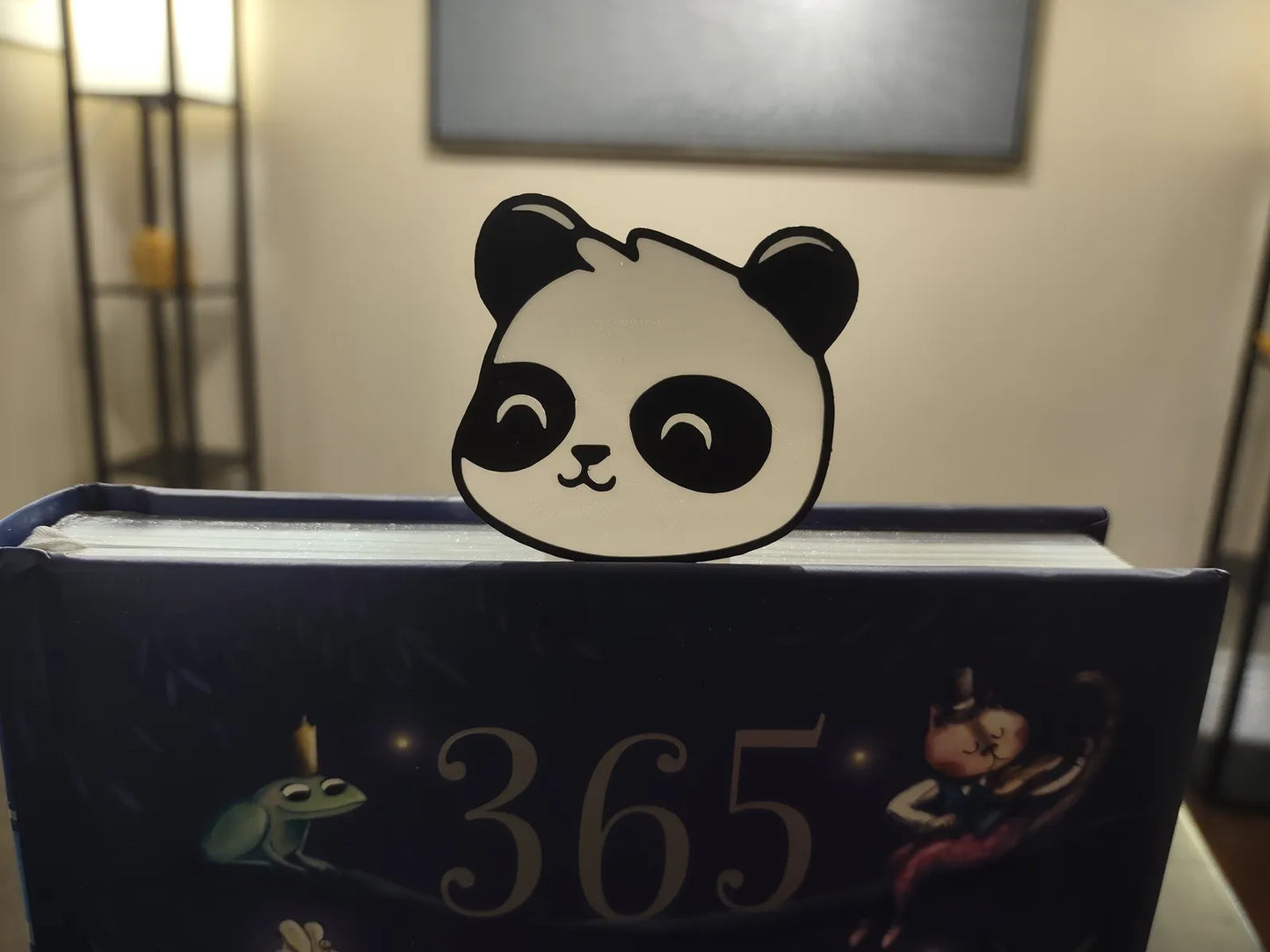 Marque-page Panda Heureux