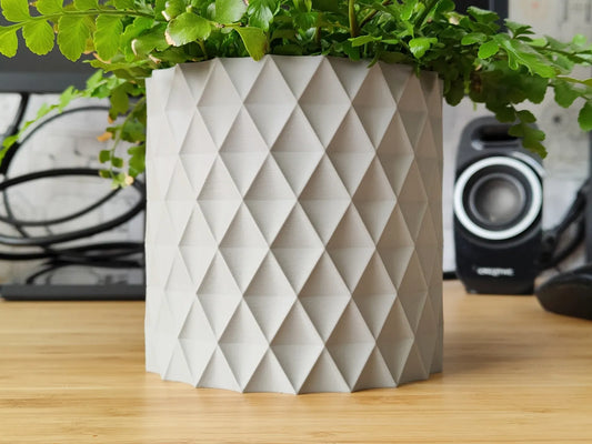 Pot matelassé pour plantes d'intérieur - Jardinière inversée en mode vase