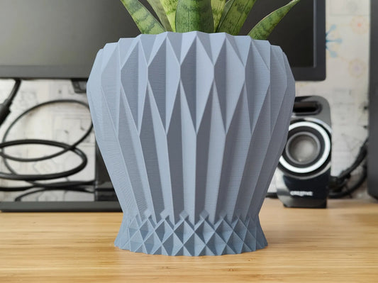 Urne en cristal noir Pot de plante et Jardinière - Design mode vase
