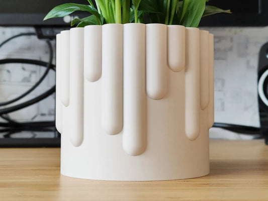 Pot de fleurs design - Jardinière élégante au style vase