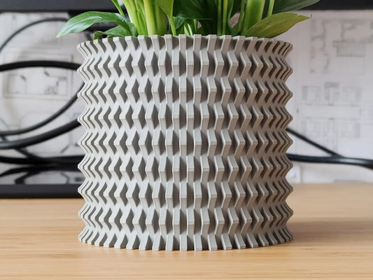 Pot de fleurs emboîtable et jardinière - Design en mode vase