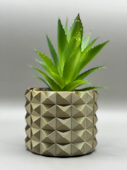 Pot de Plante Vintage en Pyramide - Vase Mode pour Décorateur