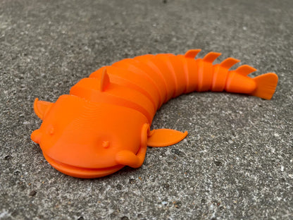 Poisson-chat articulé
