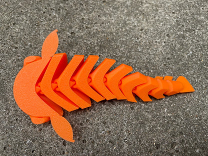 Poisson-chat articulé