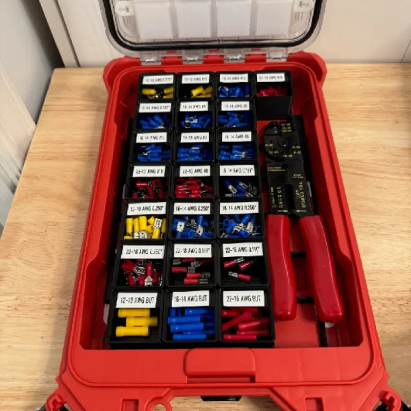 Intercalaires Gridfinity pour organiseur compact à profil bas Milwaukee Packout