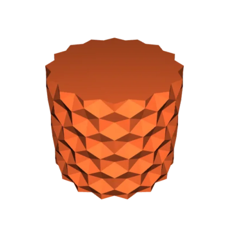 Inverted Hexagonal Plant pot and Planter - Vase mode