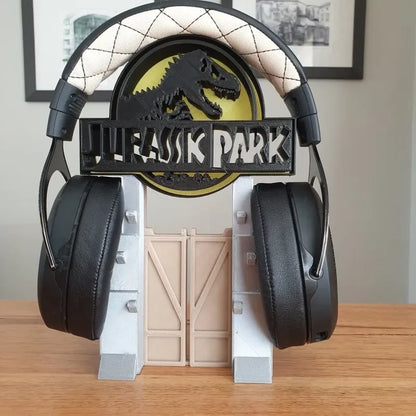 Jurassic Park Headphone Stand or Ornament