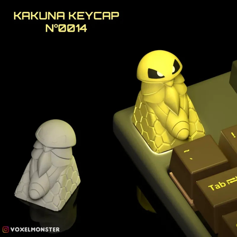 Kakuna Keycap Personnalisé - Artisanat Unique