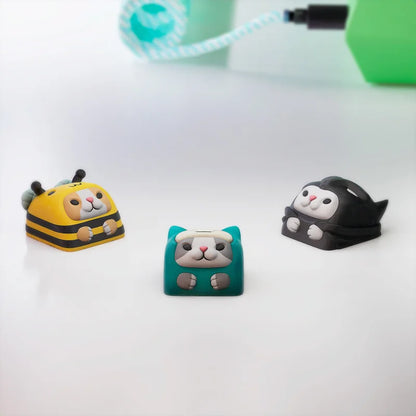 Keycaps Chatons pour Clavier Mécanique - PolyPrestige3D