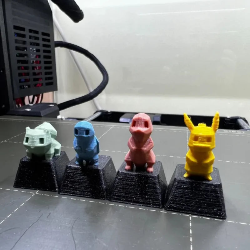 Keycaps Pokémon en Low Poly - Personnalisez Votre Clavier