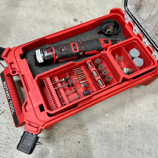 Kit d’organisation Packout pour outil rotatif Milwaukee