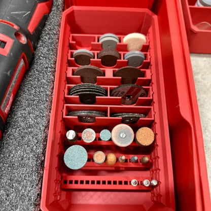 Kit d’organisation Packout pour outil rotatif Milwaukee