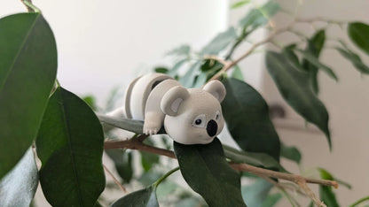 Porte-clés à figurine articulée Koala