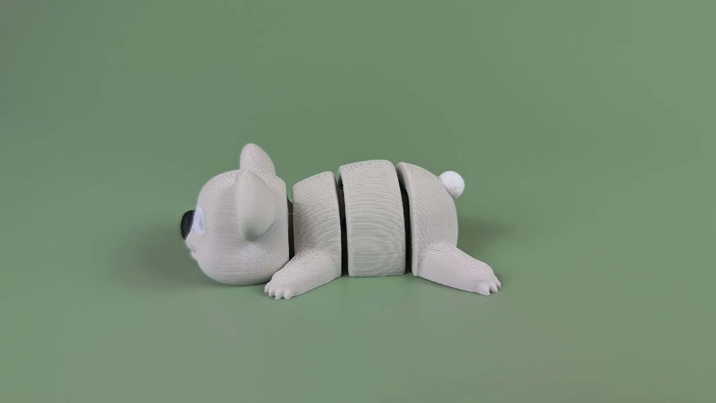 Porte-clés à figurine articulée Koala