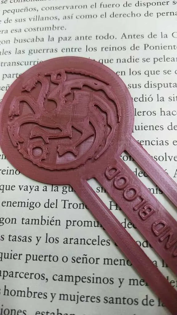 Marque-page Targaryen (señalador) Game of Thrones