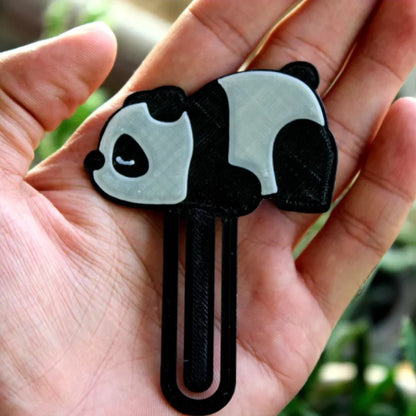 lazy panda bookmark