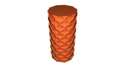 Vase & Jardinière "Écailles de Poisson"