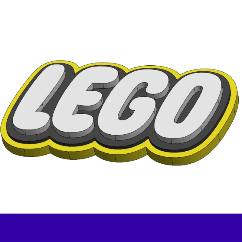 Lego 3D logo - Modèles 3D