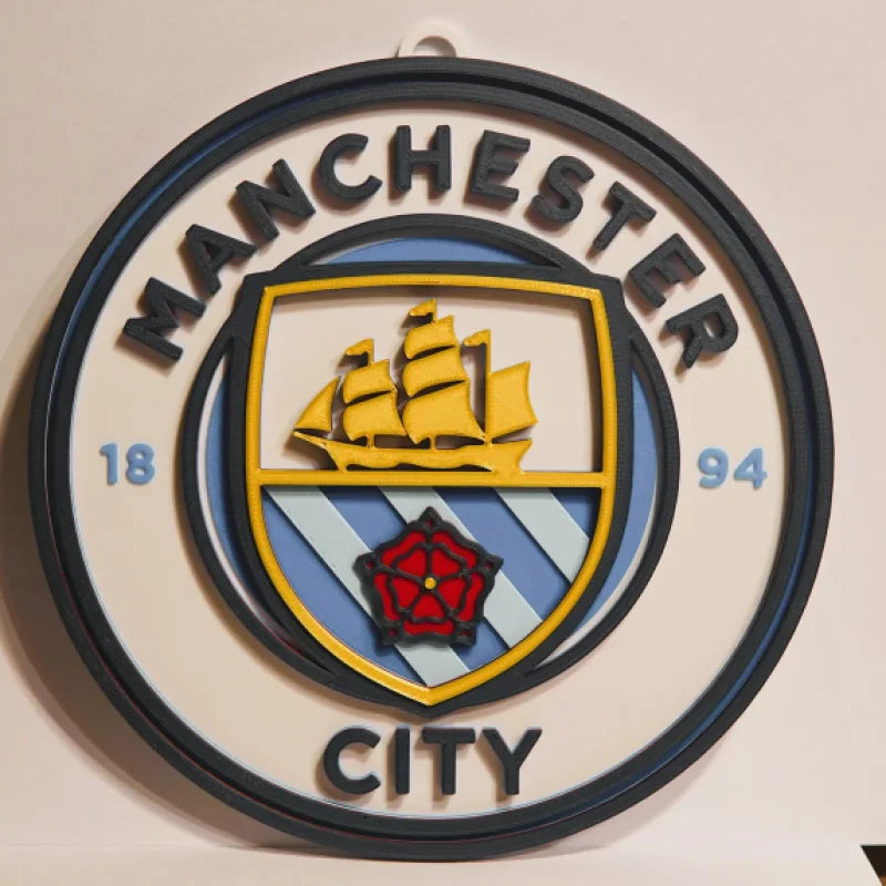 Logo mural - Manchester City FC