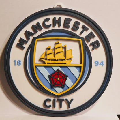 Logo mural - Manchester City FC
