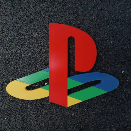 Logo Playstation 1 Multicolore