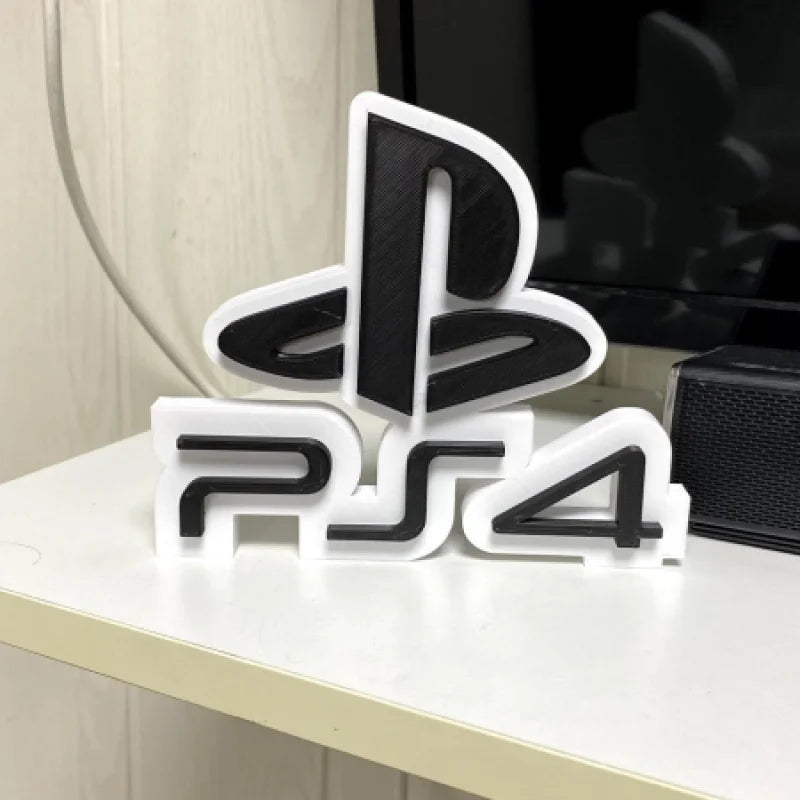 Logo PS4 Personnalisé -  | PolyPrestige3D