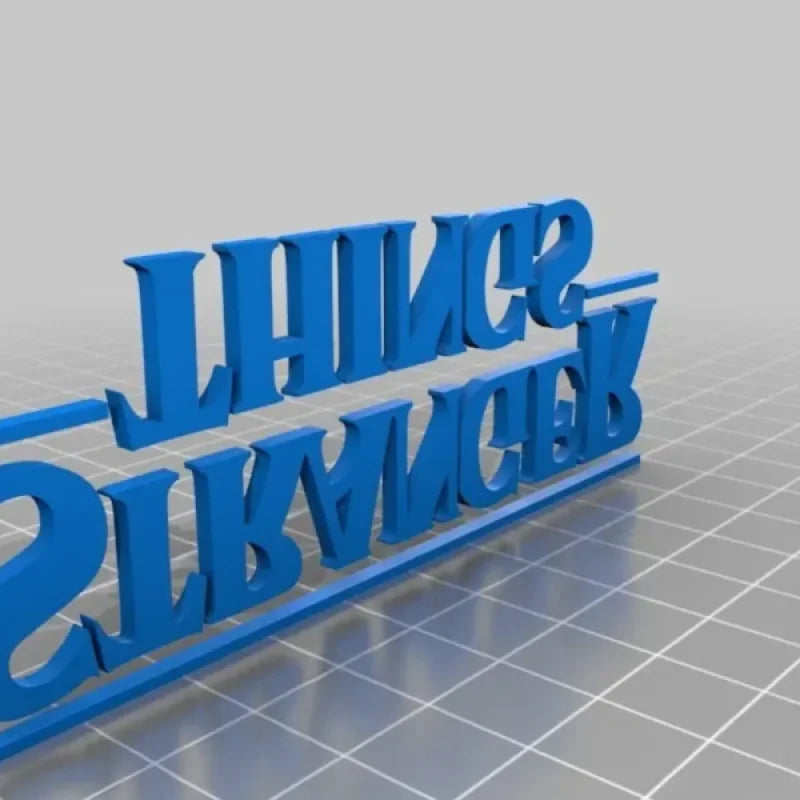 Logo Stranger Things Multicolore