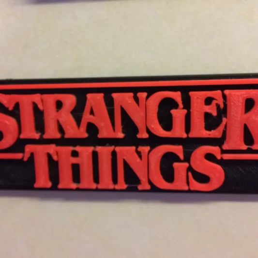 Logo Stranger Things Multicolore